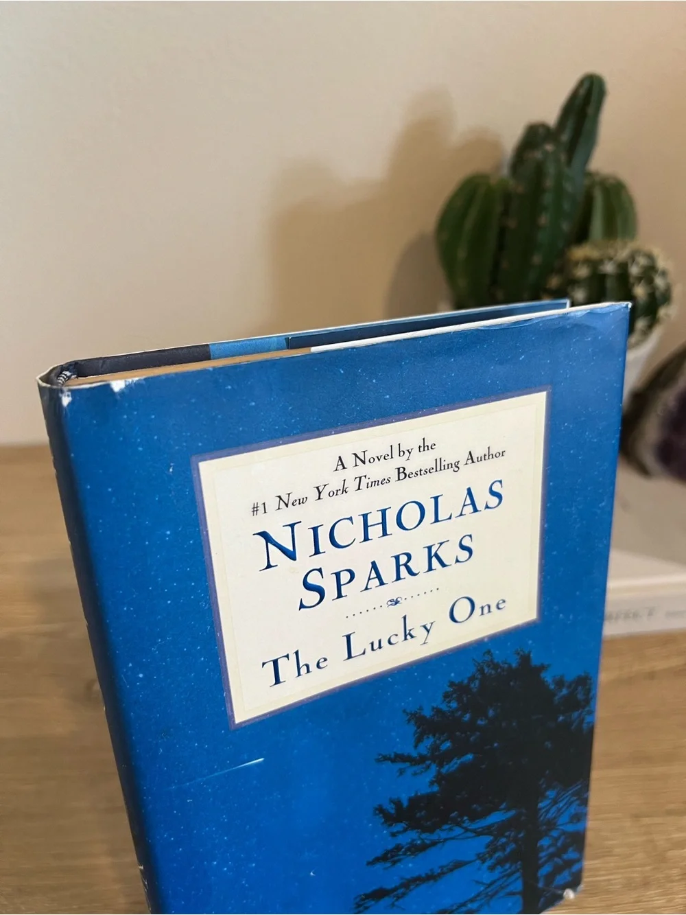 The Lucky One Nicholas Sparks Hardcover 2008 First Edition Romance Novel
